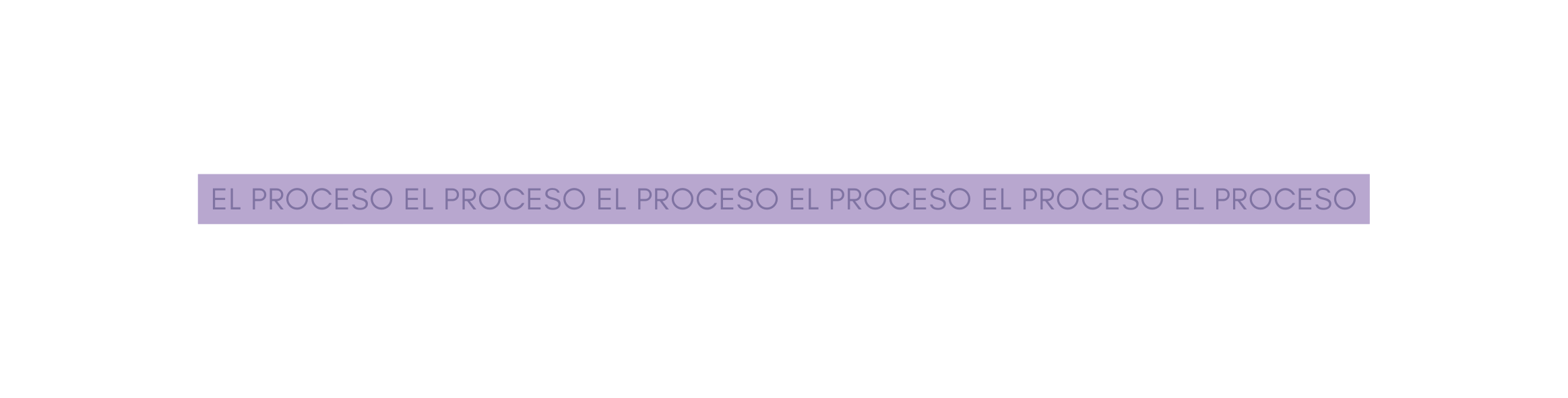 EL PROCESO EL PROCESO EL PROCESO EL PROCESO EL PROCESO EL PROCESO